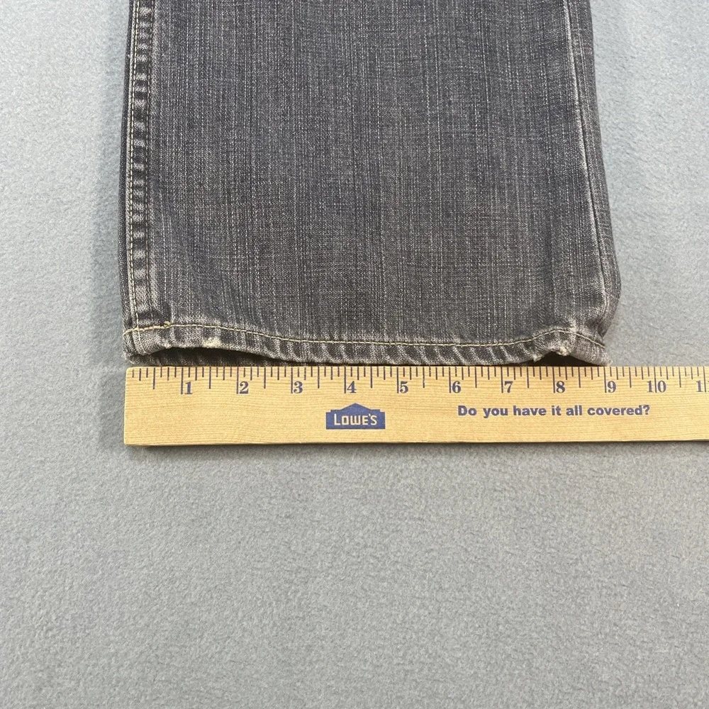 Banana Republic Straight Leg Jeans Mens 34 X 32 Blue Dark Wash Regular Fit Denim